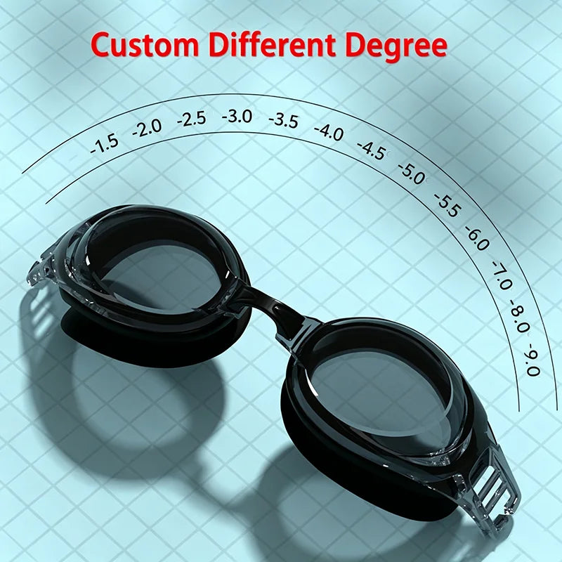 Breesh Myopia Prescription Swim Goggles