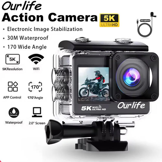 Breesh 5K Pro Action Camera