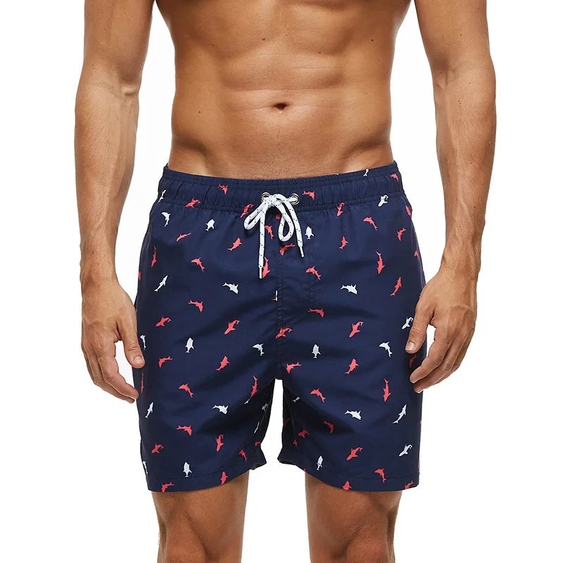 Breesh Print Swim Board Shorts