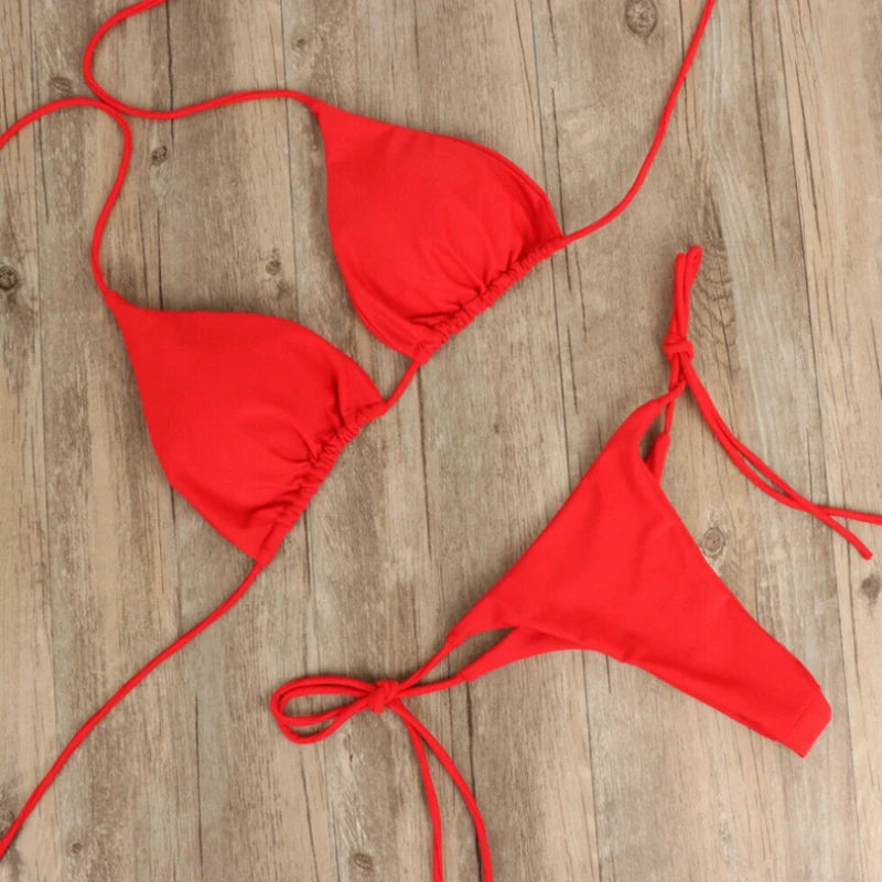 Breesh Push-Up Thong Bikini Set