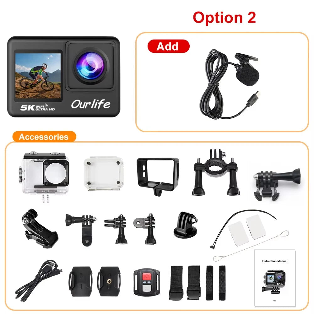 Breesh 5K Pro Action Camera