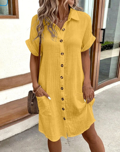 Breesh Linen Cotton Summer Dress