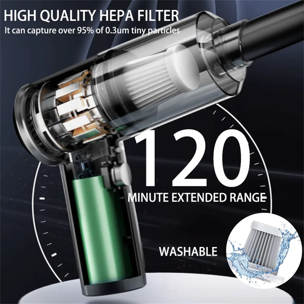 Breesh Cordless Car Vacuum Cleaner