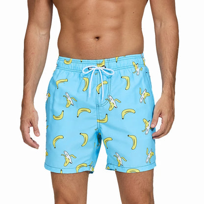 Breesh Print Swim Board Shorts