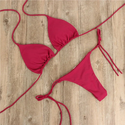 Breesh Push-Up Thong Bikini Set