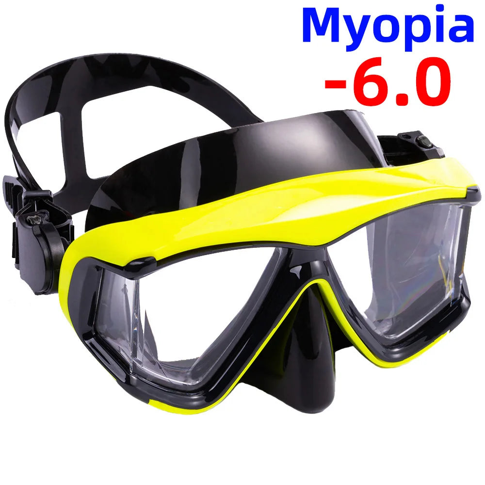 Breesh Myopia Snorkel Diving Mask