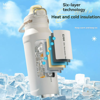 Breesh 1L Insulated Thermos Bottle