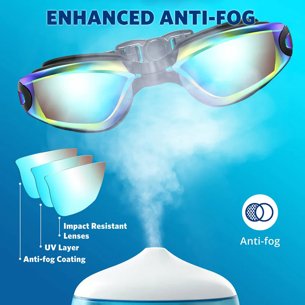 Breesh Anti-Fog Swimming Goggles