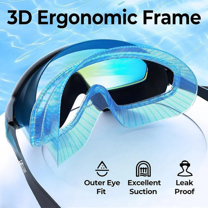 Breesh Wide-Frame Swim Goggles