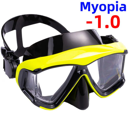 Breesh Myopia Snorkel Diving Mask