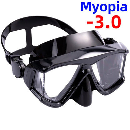 Breesh Myopia Snorkel Diving Mask