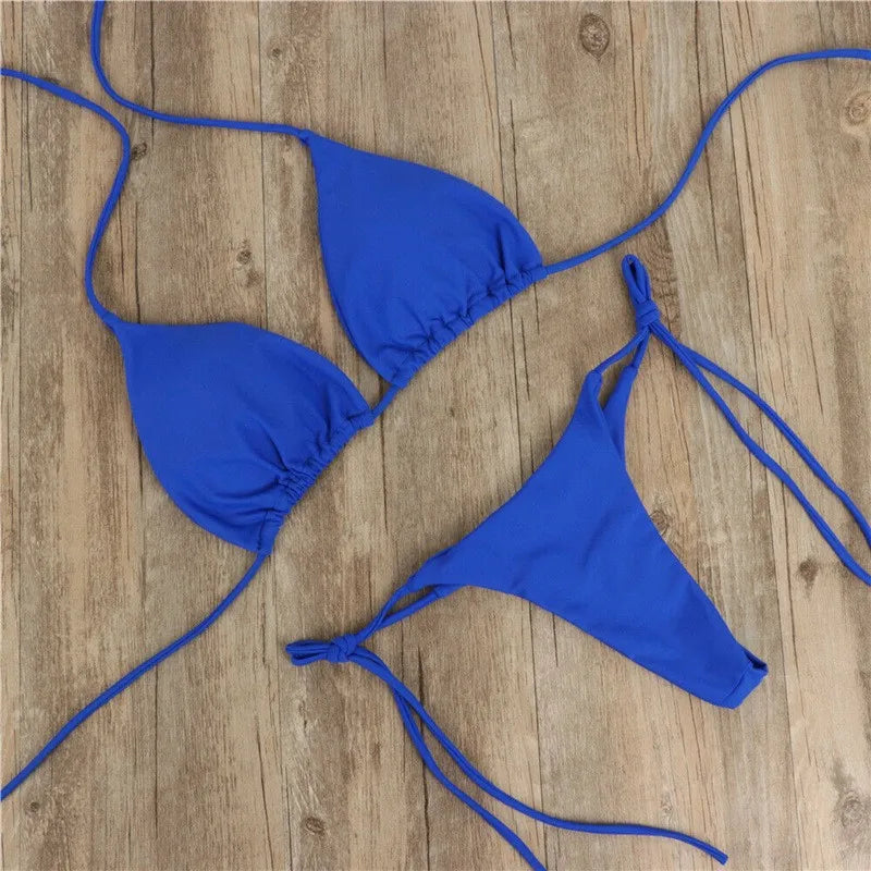 Breesh Push-Up Thong Bikini Set