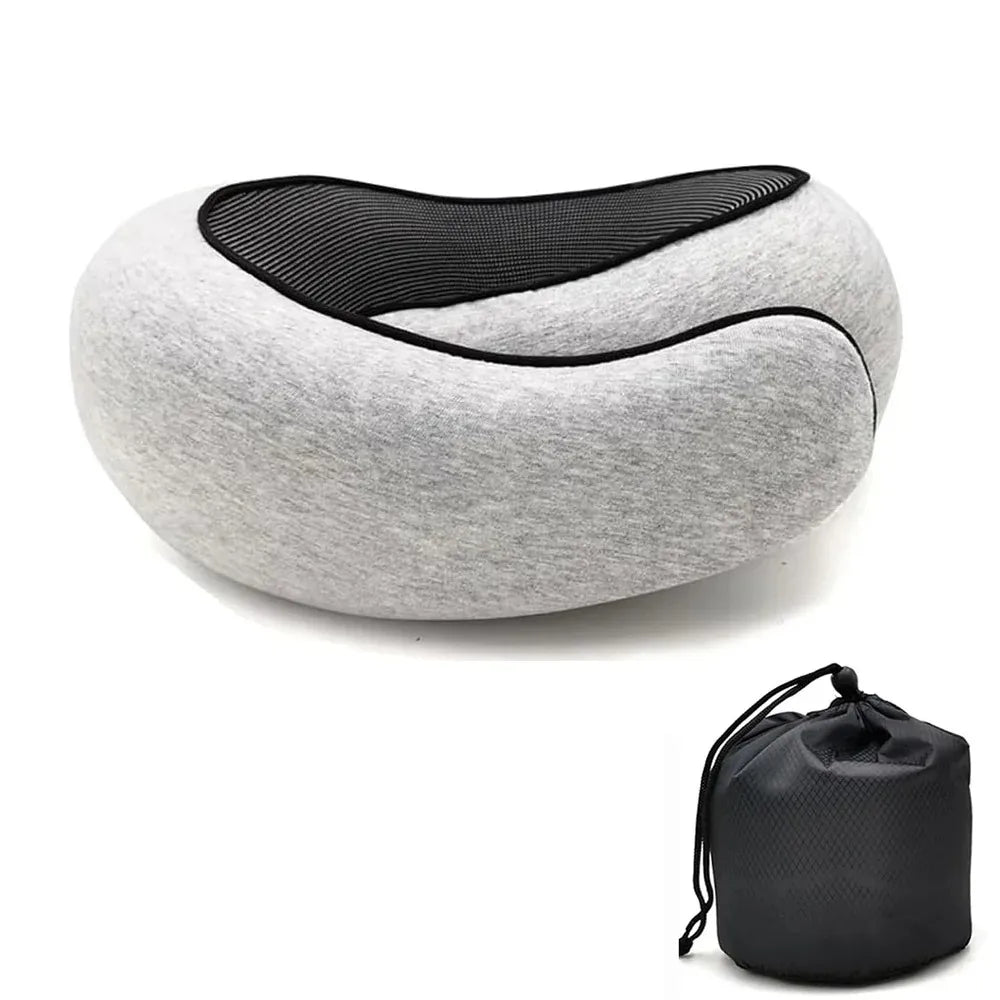 Breesh Memory Foam Travel Neck Pillow