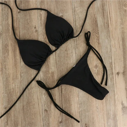 Breesh Push-Up Thong Bikini Set