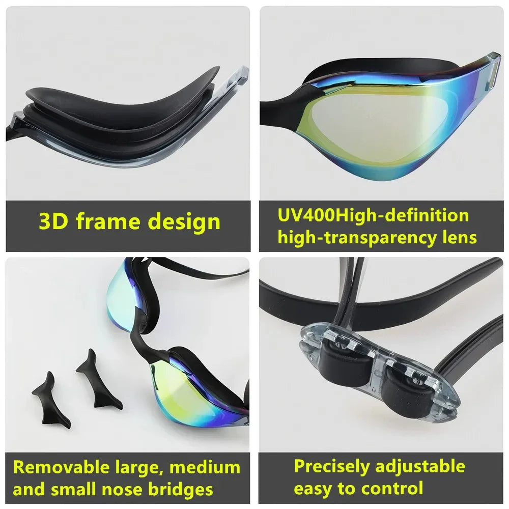 Breesh Racing Swim Goggles UV400