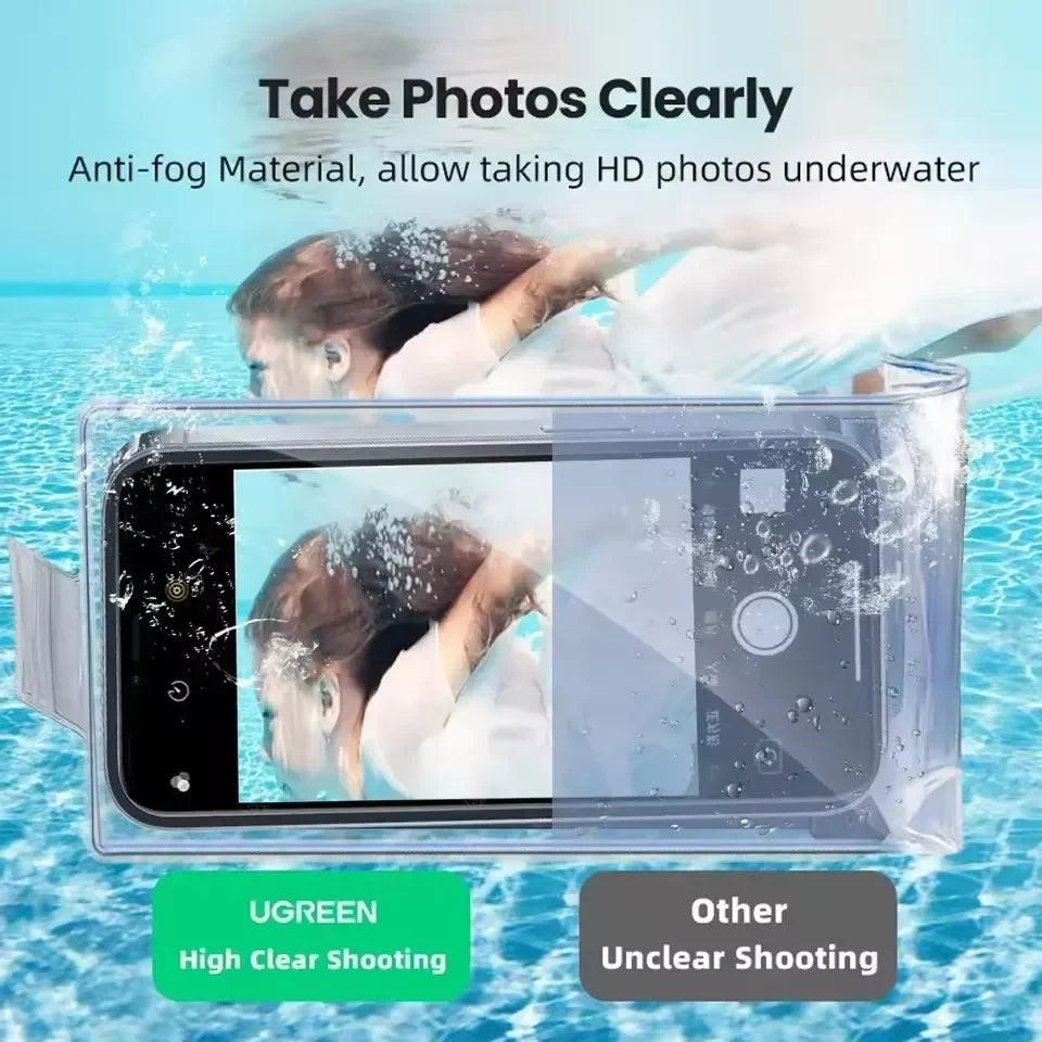Breesh Clear Waterproof Phone Pouch