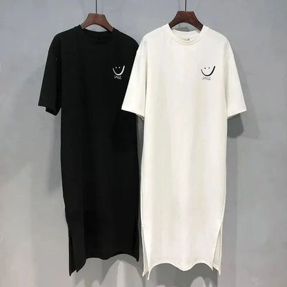 Breesh Loose Summer T-Shirt Dress