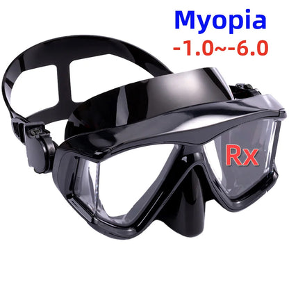 Breesh Myopia Snorkel Diving Mask