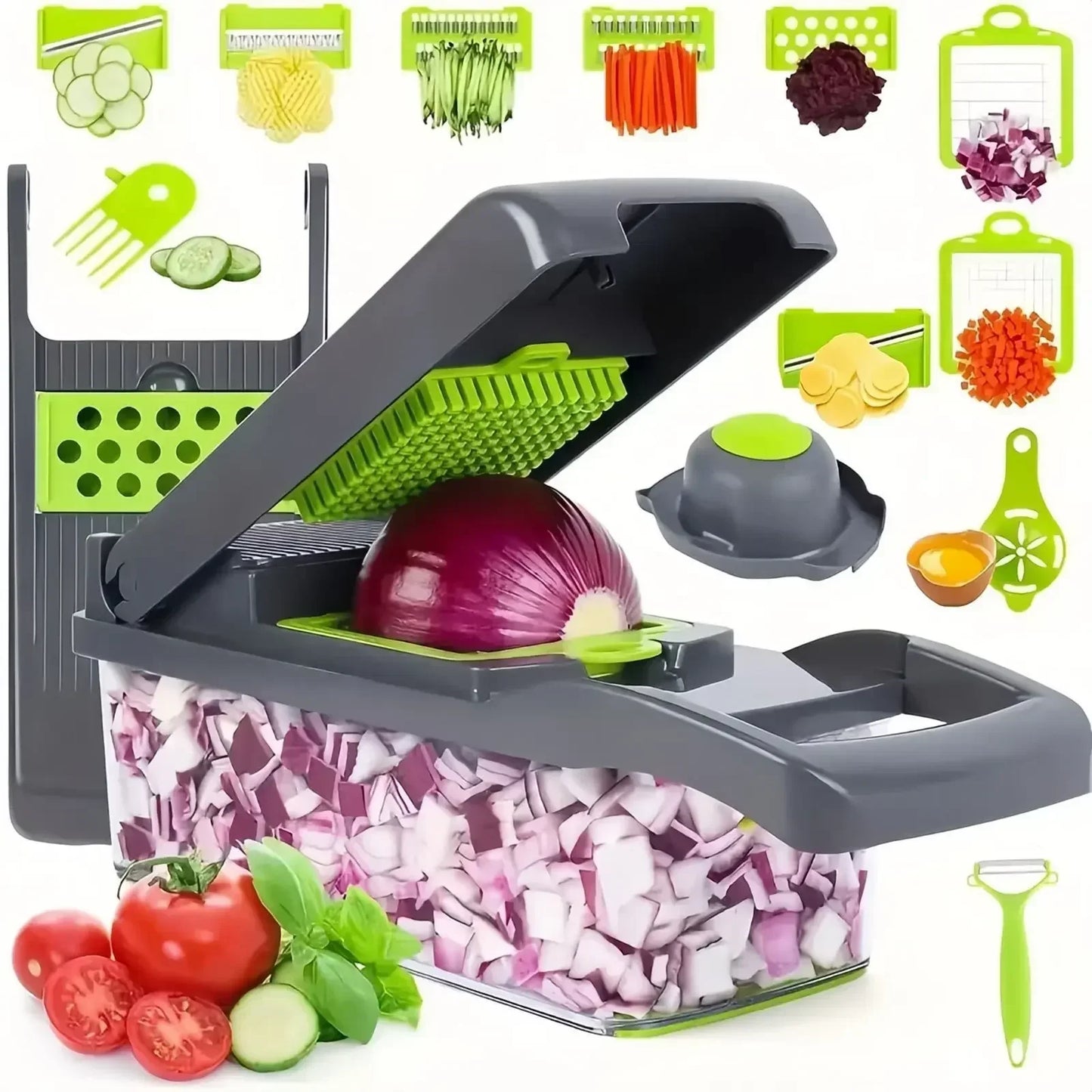 Breesh 16-in-1 Vegetable Chopper