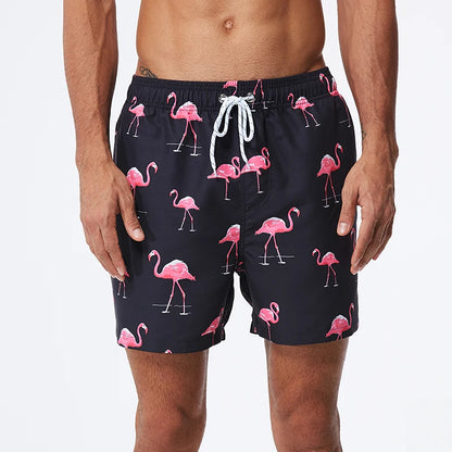 Breesh Print Swim Board Shorts