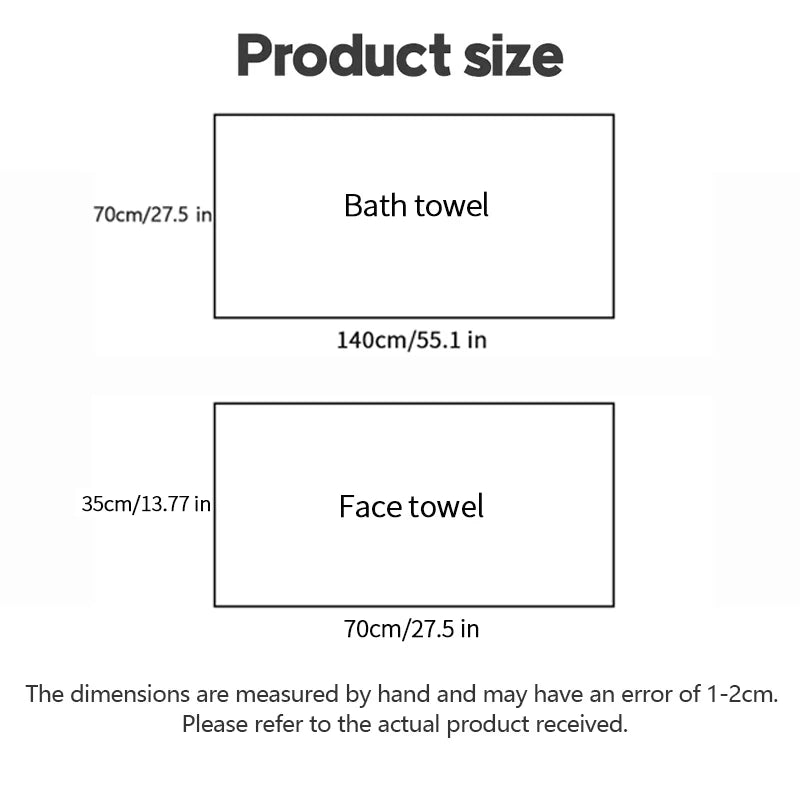 Breesh Quick-Dry Bath Towel Set