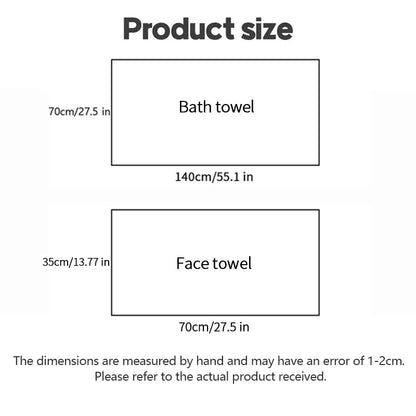 Breesh Quick-Dry Bath Towel Set