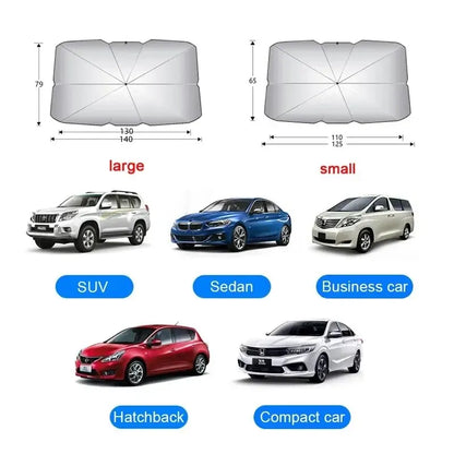 Breesh Foldable Car Windshield Sunshade