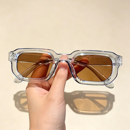 Breesh Rectangle Vintage Sunglasses Set