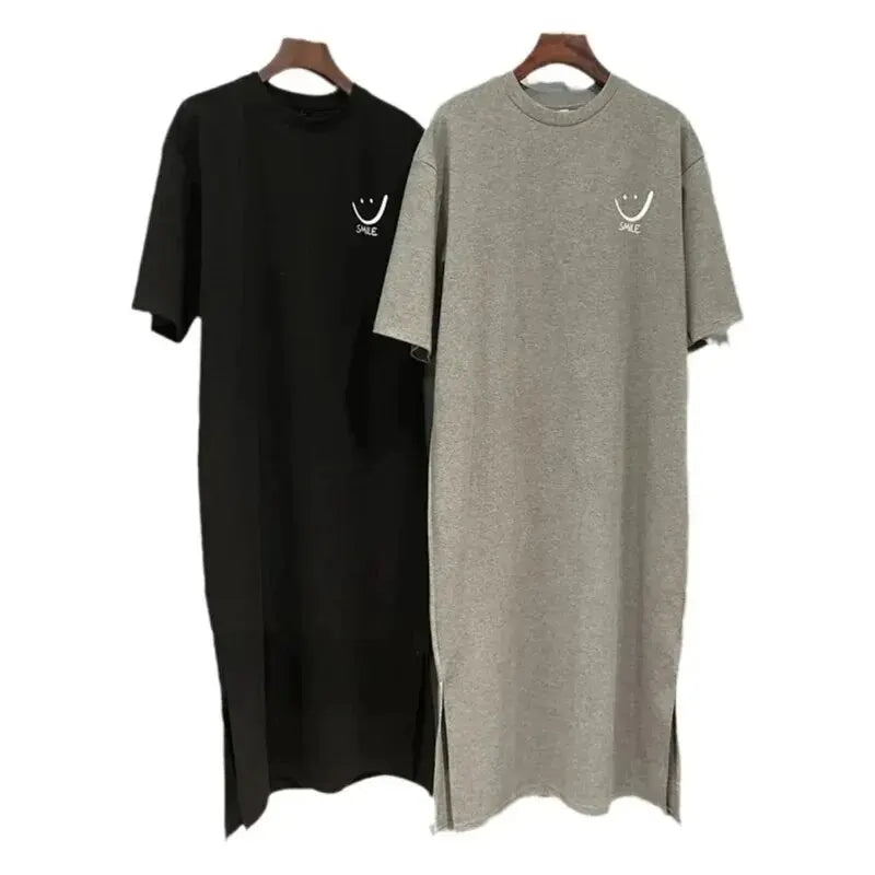 Breesh Loose Summer T-Shirt Dress