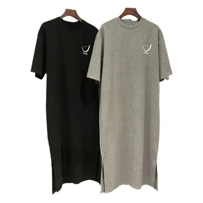Breesh Loose Summer T-Shirt Dress