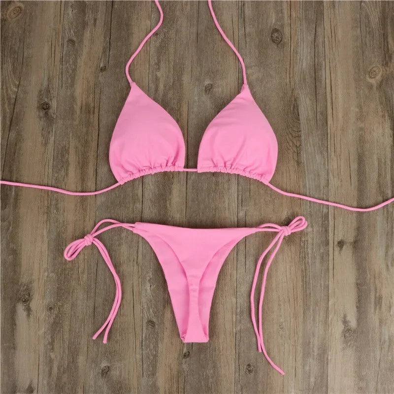Breesh Push-Up Thong Bikini Set