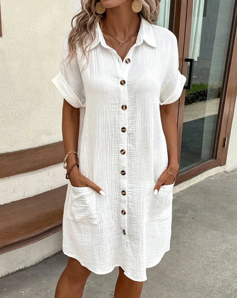 Breesh Linen Cotton Summer Dress