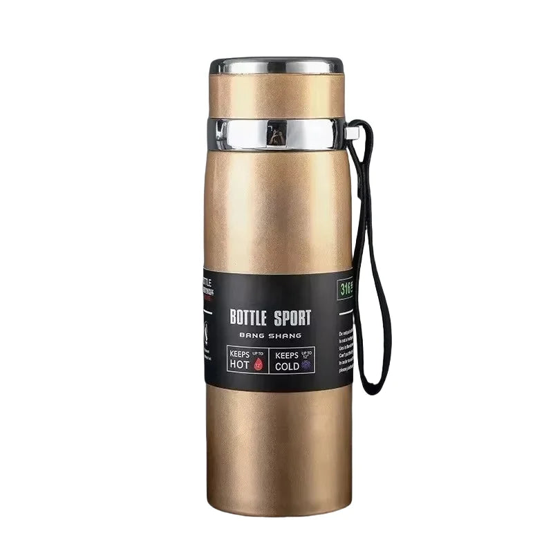 Breesh 1L Vacuum Thermos Water Bottle