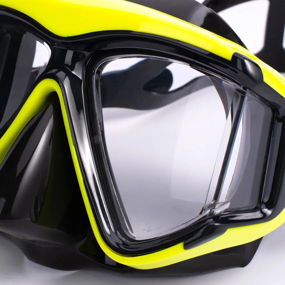 Breesh Myopia Snorkel Diving Mask