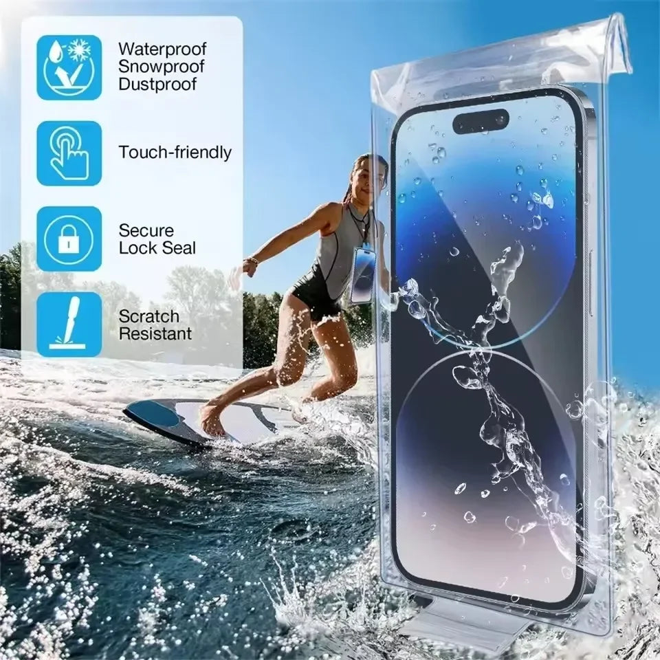 Breesh Clear Waterproof Phone Pouch