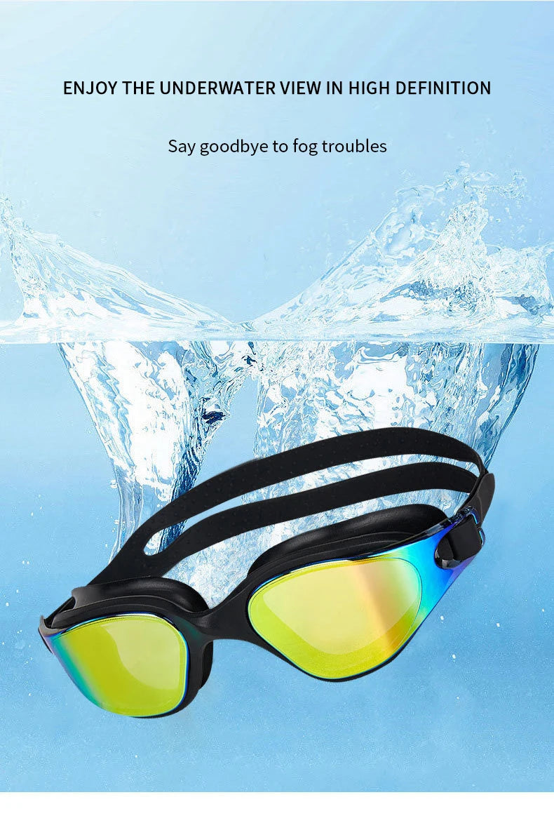 Breesh Unisex Adjustable Swim Goggles