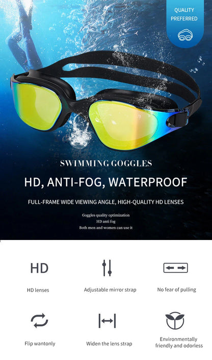 Breesh Unisex Adjustable Swim Goggles