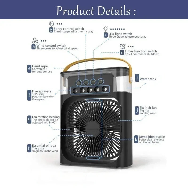 Breesh 3-in-1 Air Cooler & Humidifier