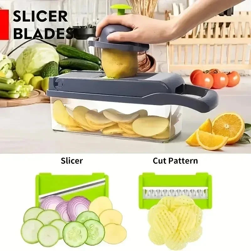Breesh 16-in-1 Vegetable Chopper