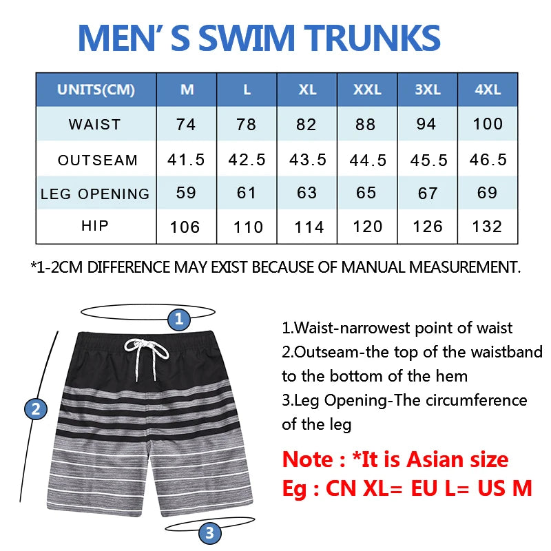 Breesh Print Swim Board Shorts