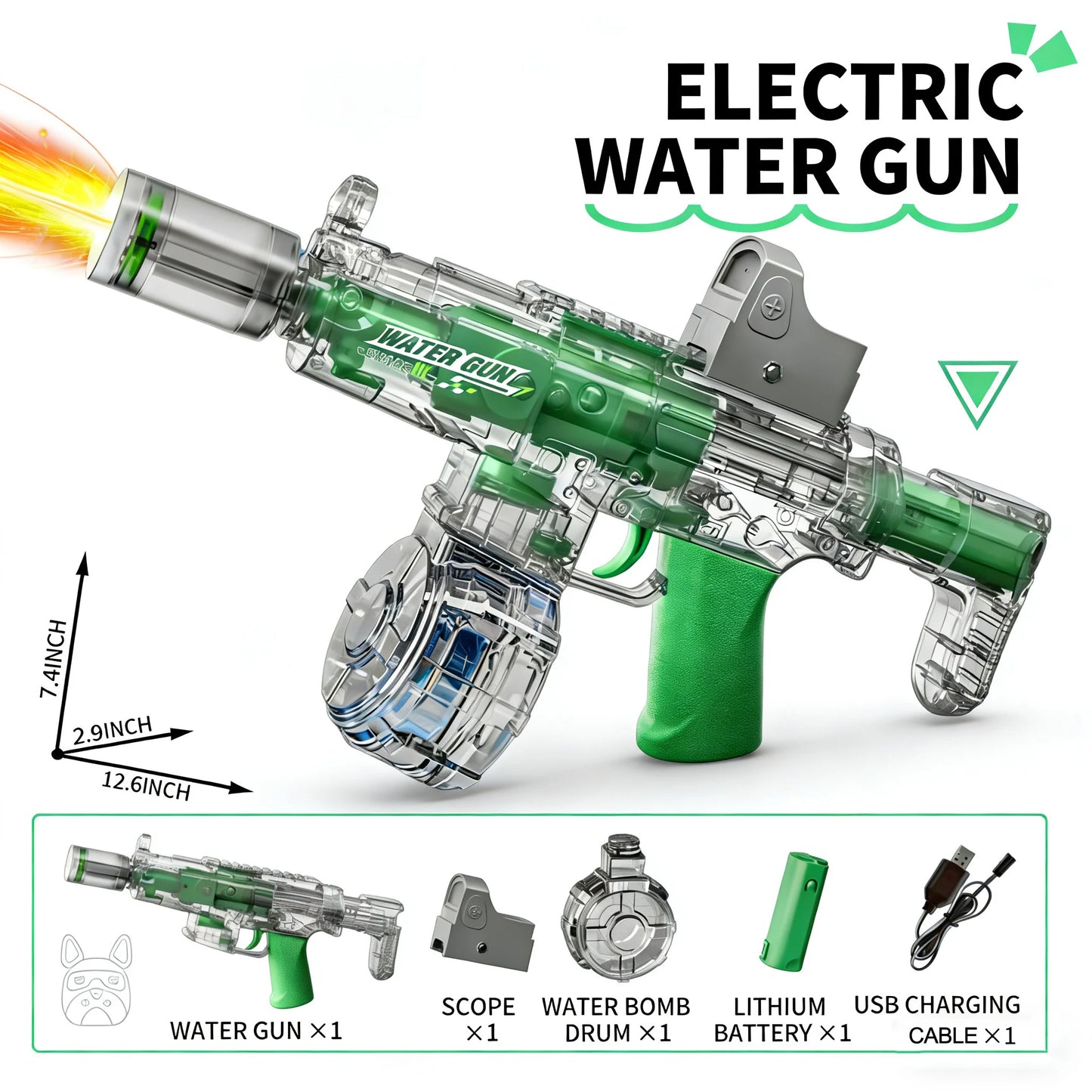 Breesh Electric Water Blaster Toy