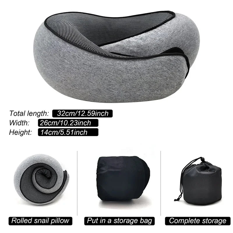 Breesh Memory Foam Travel Neck Pillow