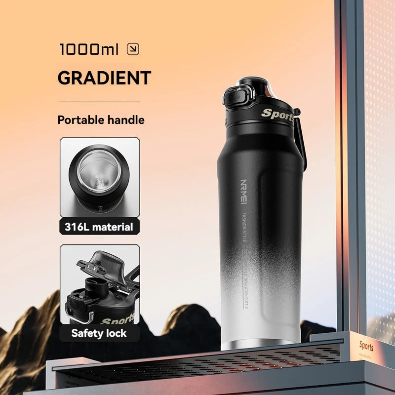 Breesh 1L Insulated Thermos Bottle