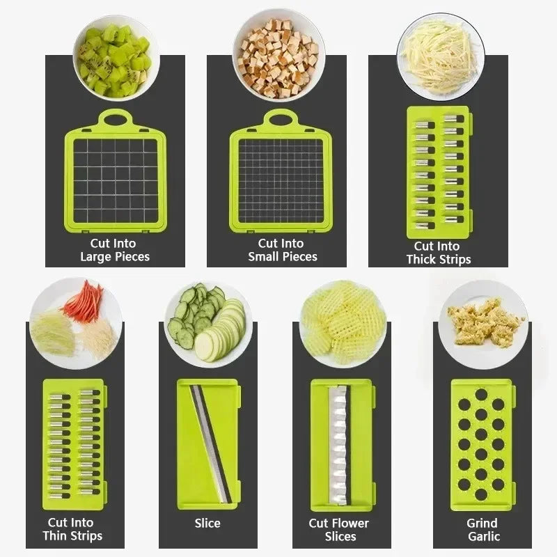 Breesh 16-in-1 Vegetable Chopper