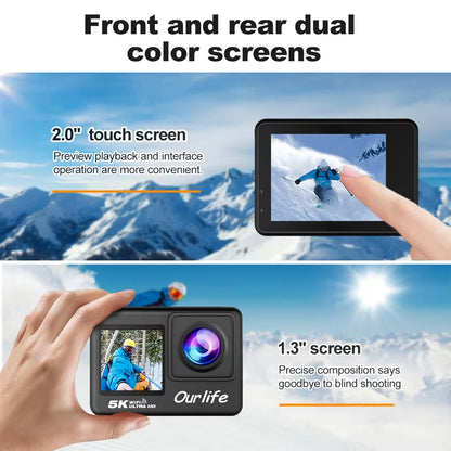 Breesh 5K Pro Action Camera