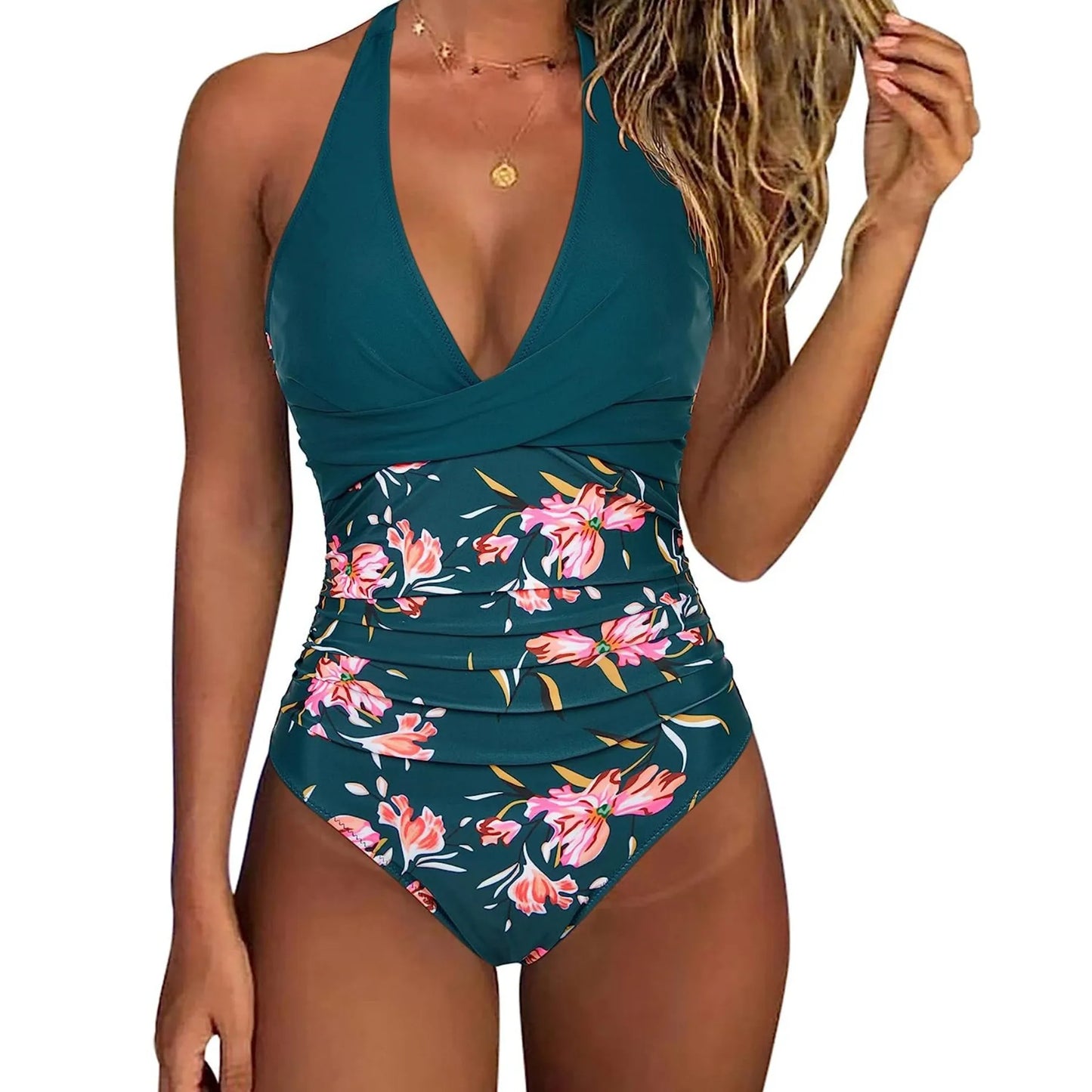 Breesh Tummy-Control One-Piece Swimsuit
