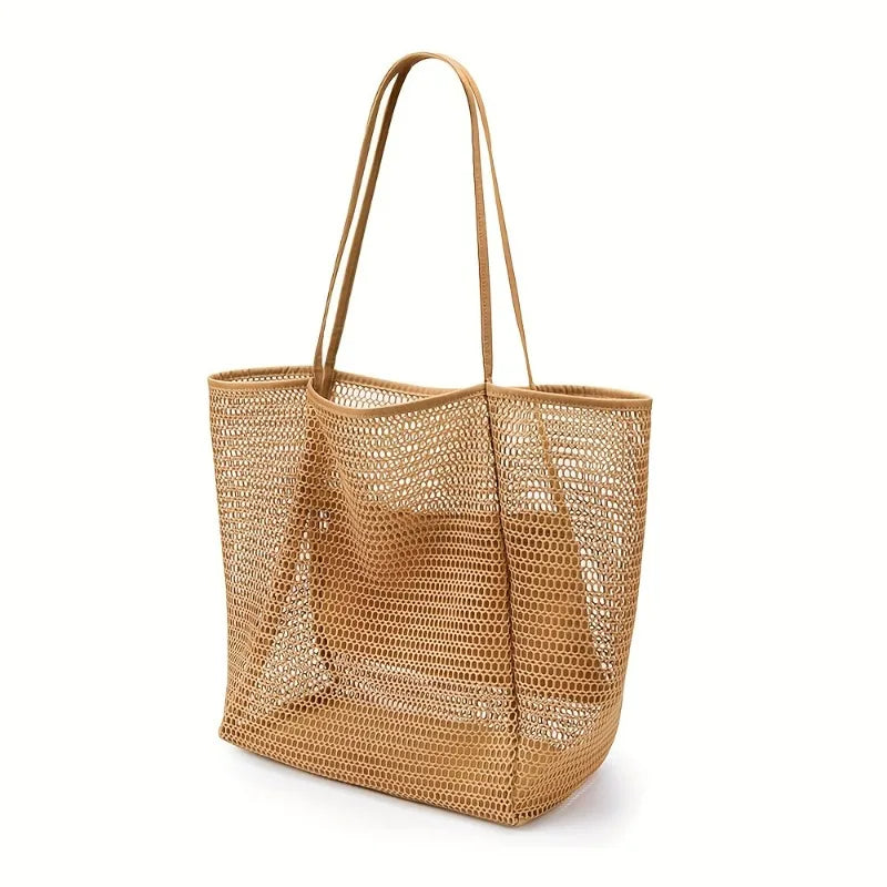 Breesh Large Canvas Beach Tote Bag