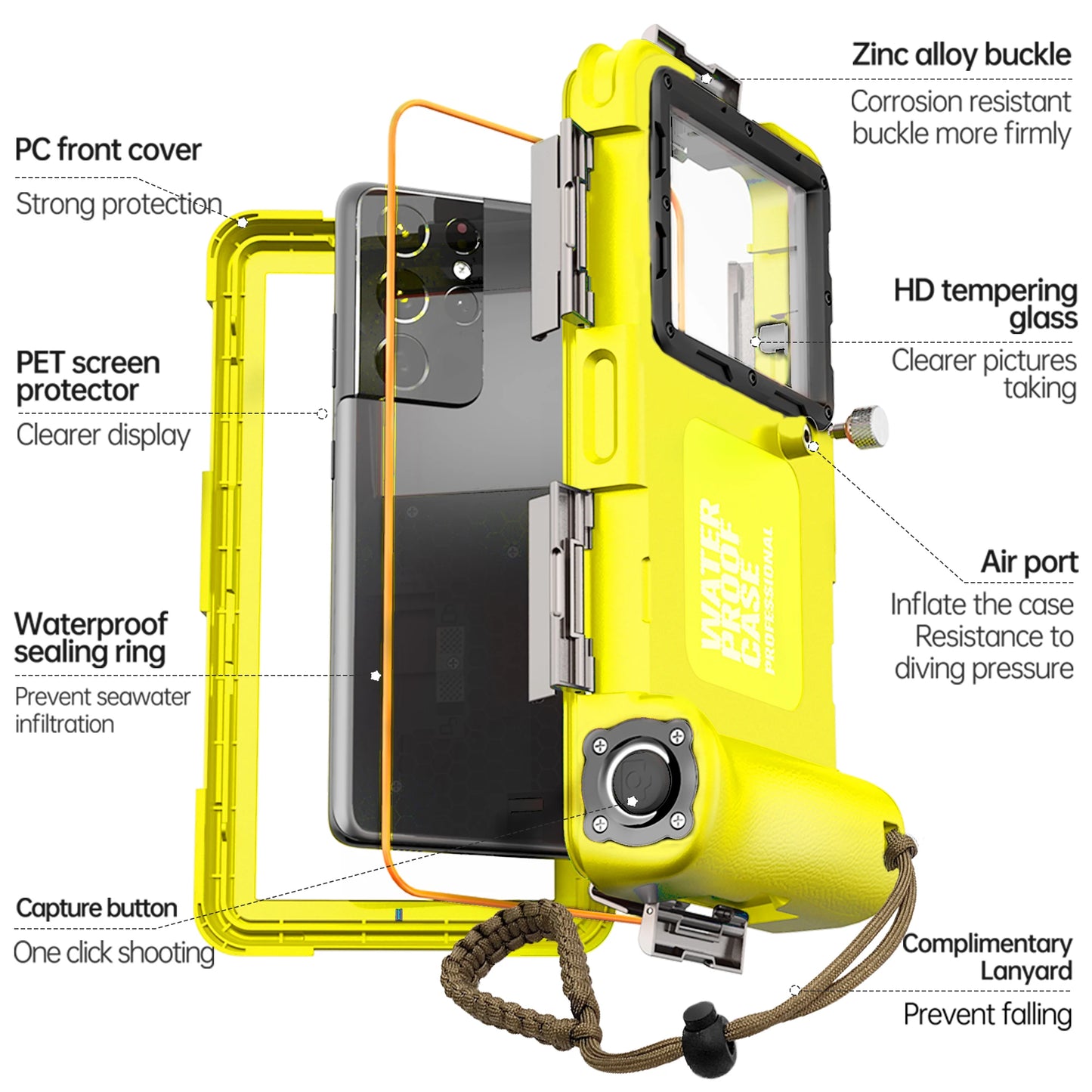 Breesh Pro Underwater Phone Case