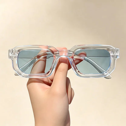 Breesh Rectangle Vintage Sunglasses Set