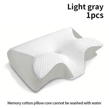 Breesh 2-in-1 Ergonomic Memory Foam Pillow